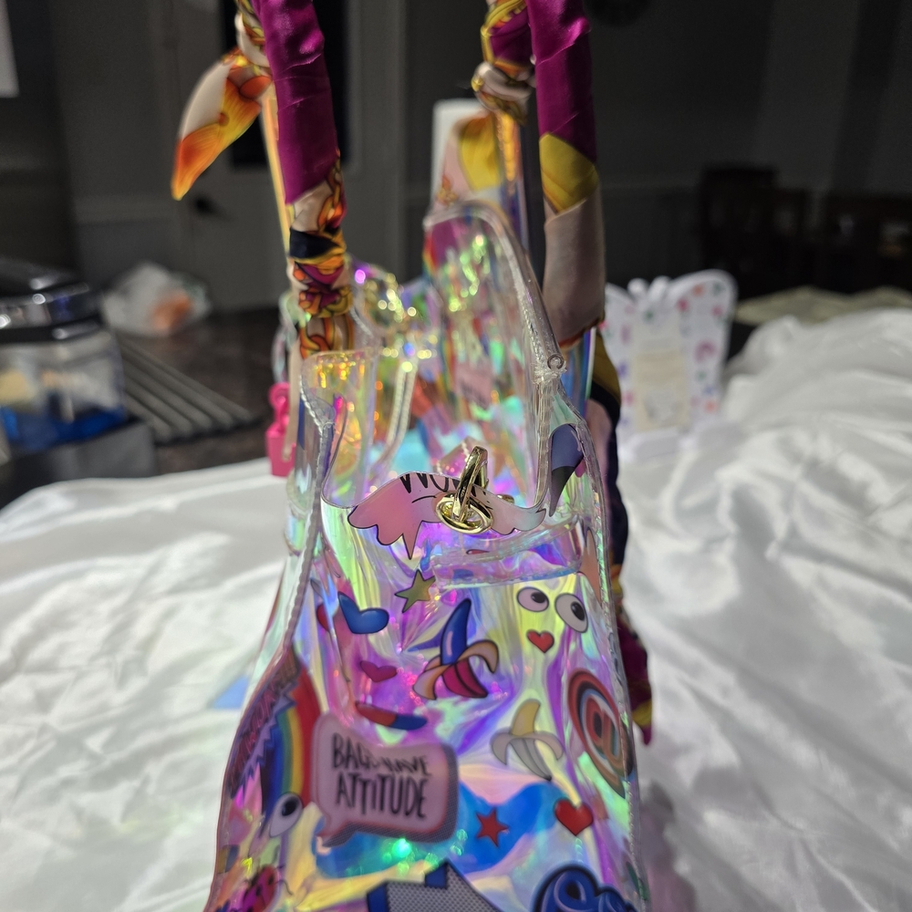 Colorful Holographic Tote Bag - Picture 6 of 16
